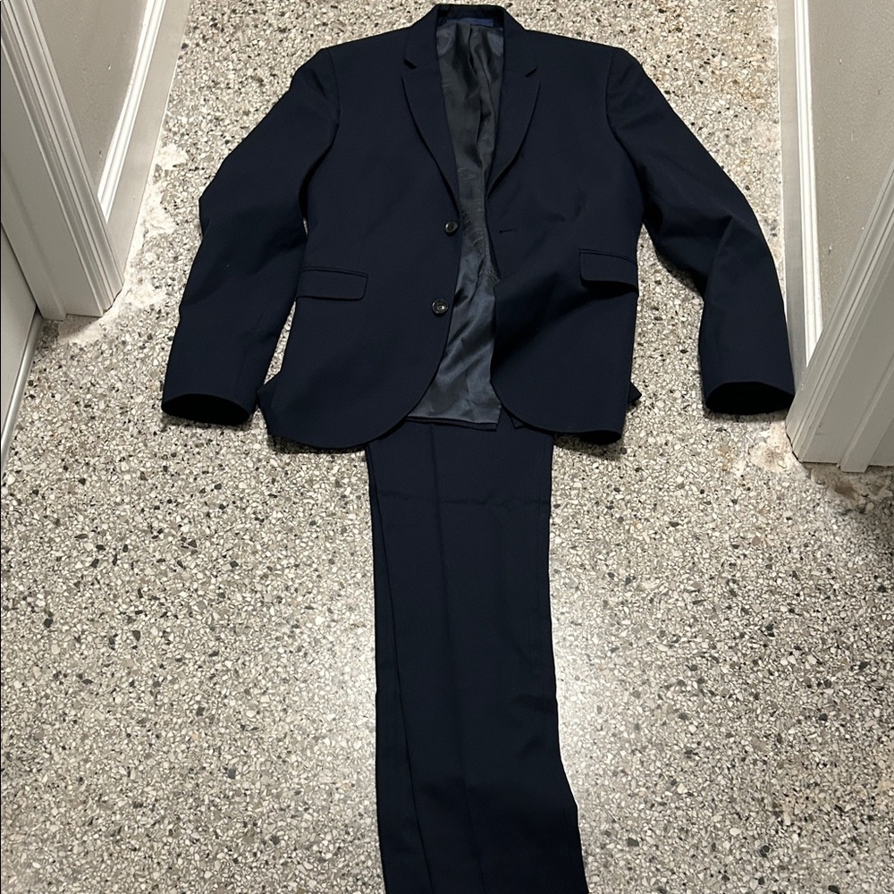Topman Deep Blue Men's Suit